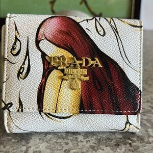 Pre-owned, not used Women's Multicolor Fairy White Wallet